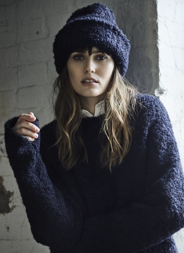 The Animal Cozy Beanie (Hand Loom) In Black - Image 3