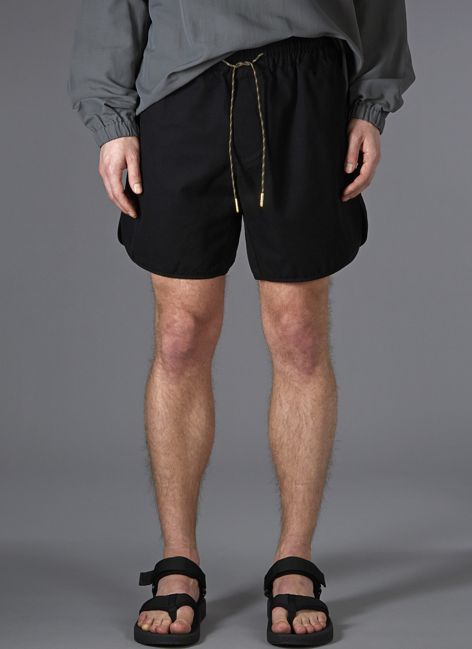 TRACK SHORT IN BLACK - GREI New York