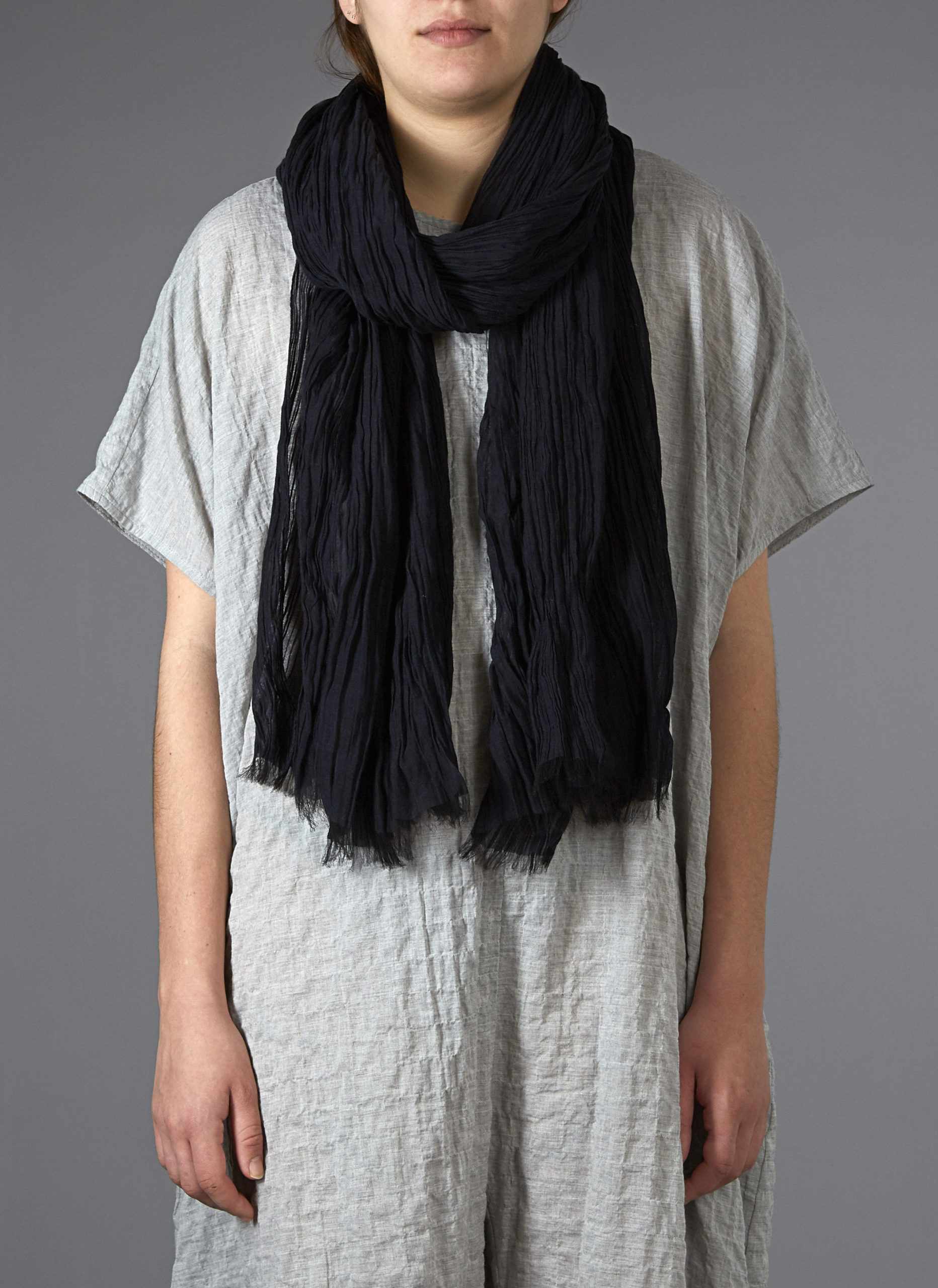 cotton crinkle scarf