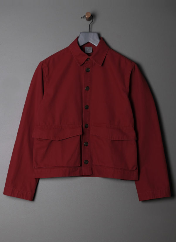 SACK POCKET IVY JACKET IN RED - Image 2