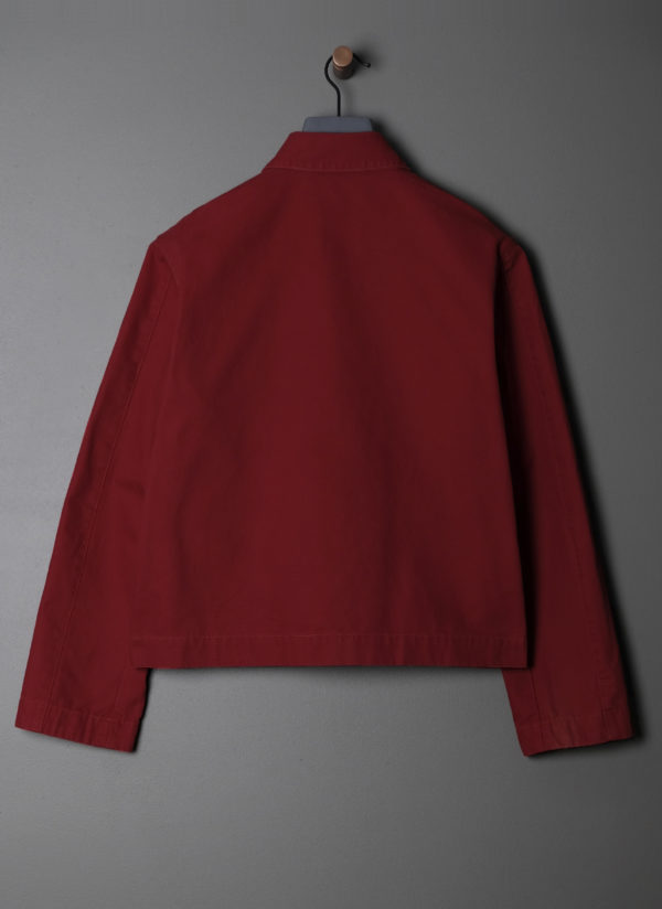 SACK POCKET IVY JACKET IN RED - Image 3