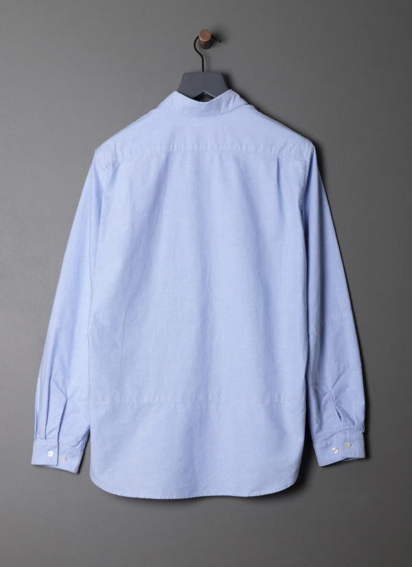 L/S PATCHWORK SHIRT IN BLUE - Image 2