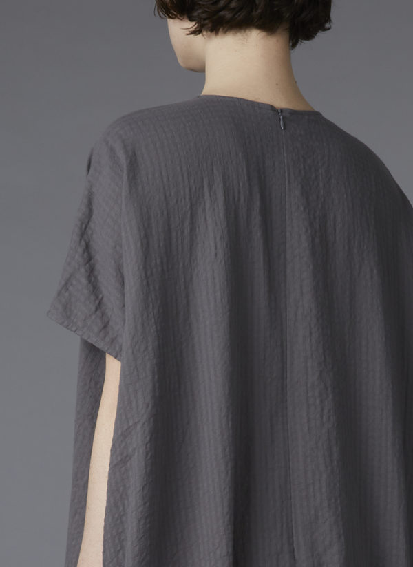 BOX JUMPSUIT IN FLINT GAUZE CHECK - Image 5