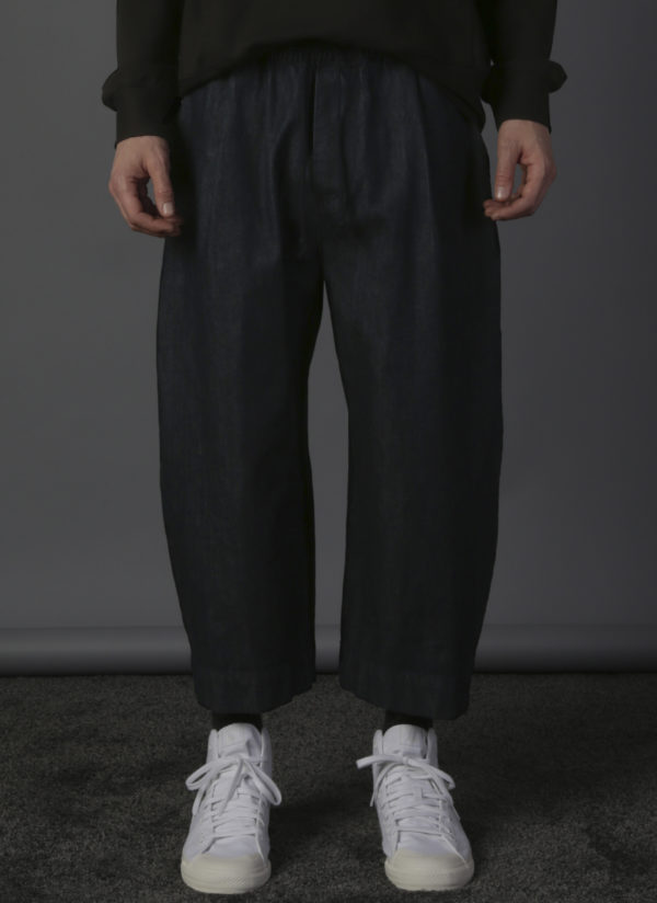 OVATE BAGGY PANT IN DARK BLUE DENIM (MEN'S CUT) - Image 3