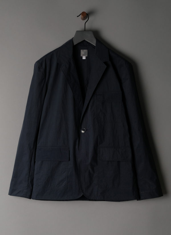 SOFT SACK JACKET IN MIDNIGHT BLUE PARACHUTE NYLON - Image 2