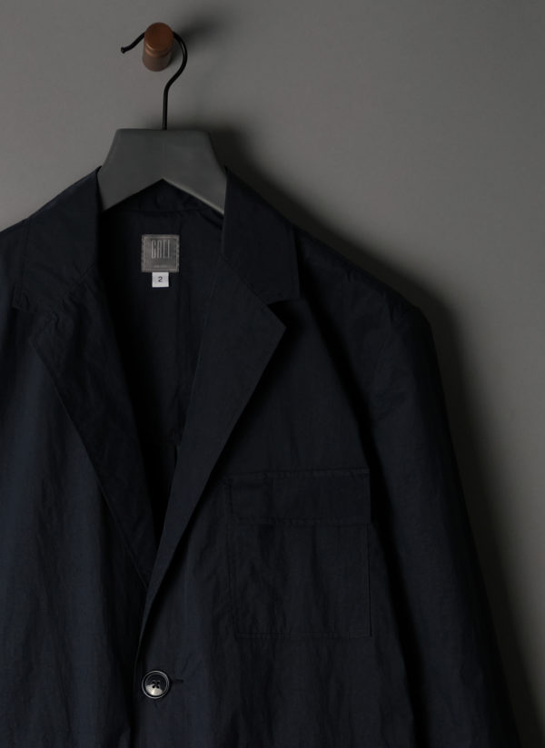 SOFT SACK JACKET IN MIDNIGHT BLUE PARACHUTE NYLON - Image 4