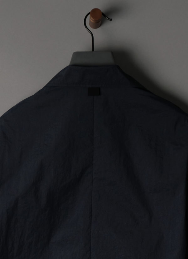SOFT SACK JACKET IN MIDNIGHT BLUE PARACHUTE NYLON - Image 6