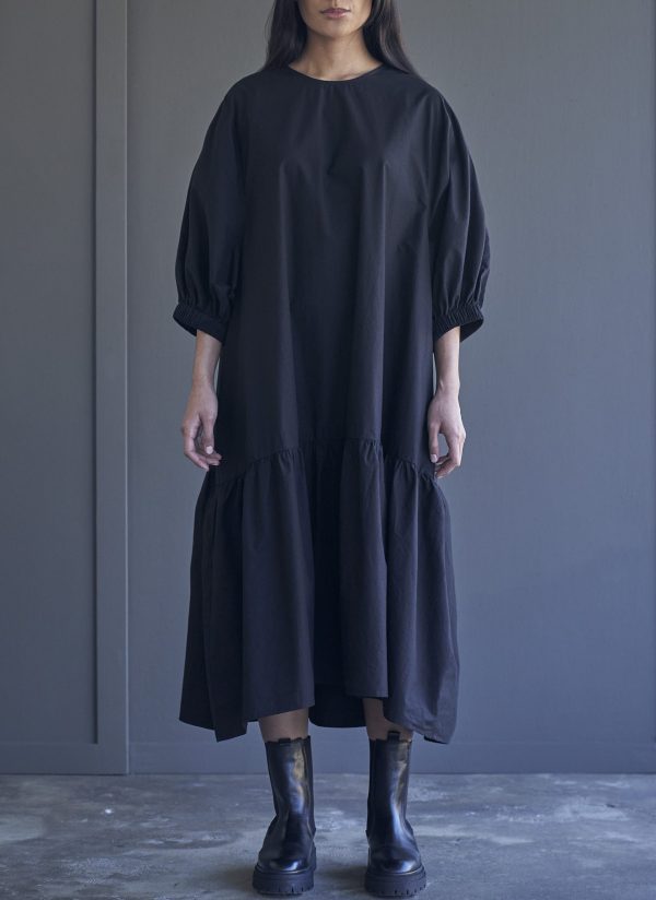 VIRAGO DRESS IN BLACK - Image 2