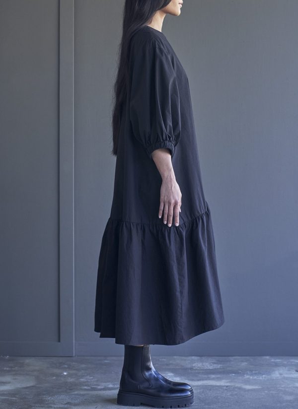VIRAGO DRESS IN BLACK - Image 3