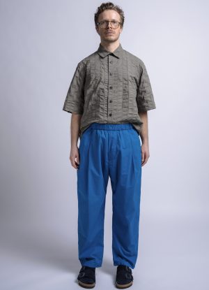 PLEATED CRUISER PANT IN LAKE WASHED POPLIN