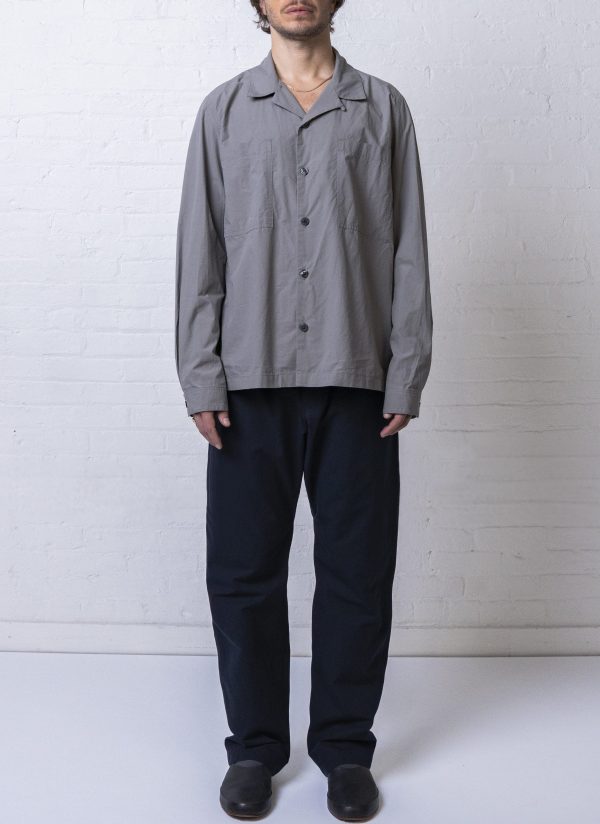L/S CAMP SHIRT IN MINERAL WASHED POPLIN