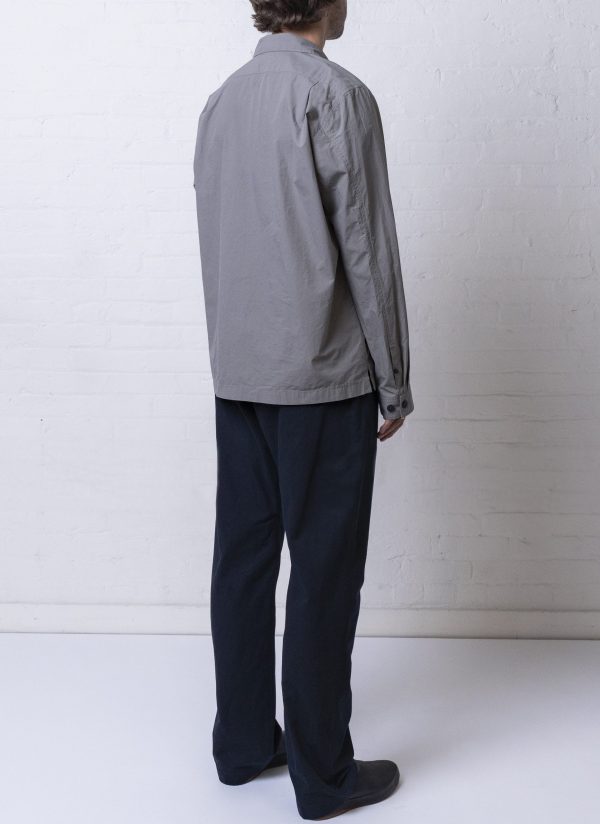 L/S CAMP SHIRT IN MINERAL WASHED POPLIN - Image 2