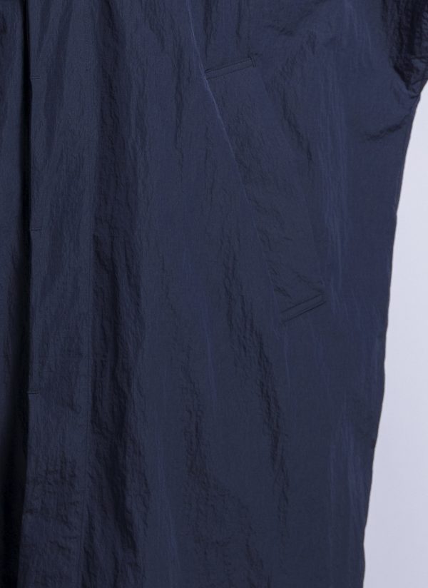 HOODED NOMAD PARKA IN MIDNIGHT BLUE RIPPLE RIPSTOP - Image 5