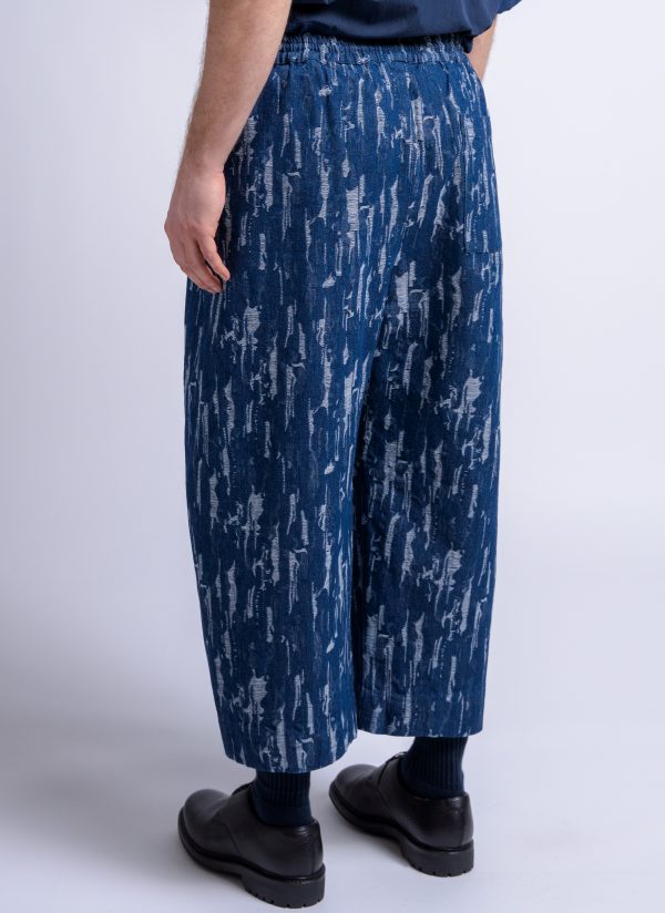 OVATE BAGGY PANT IN MIDNIGHT BLUE DENIM CAMO - Image 6