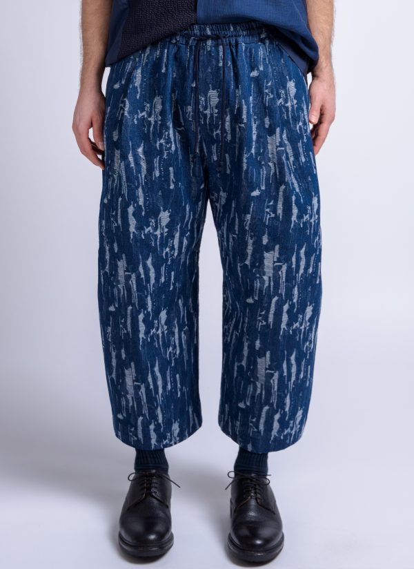 OVATE BAGGY PANT IN MIDNIGHT BLUE DENIM CAMO - Image 7