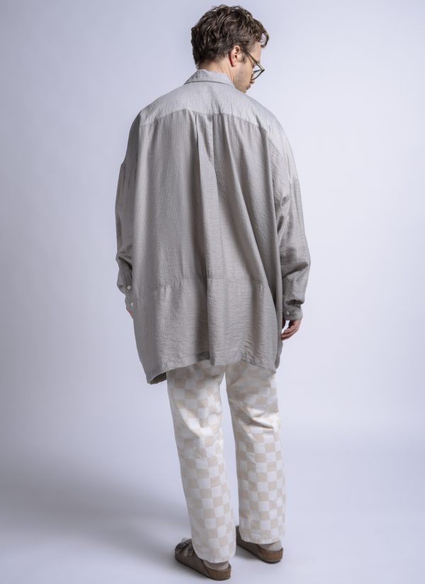 PAINTER SHIRT IN FOG STRIPED DOBBY - Image 7