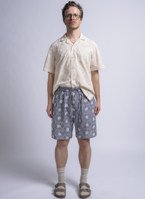 S/S PTO SHIRT IN NATURAL FLOWER DECO - Image 6