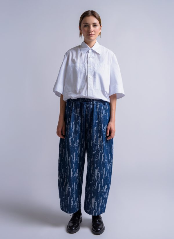 OVATE BAGGY PANT IN MIDNIGHT BLUE DENIM CAMO - Image 9