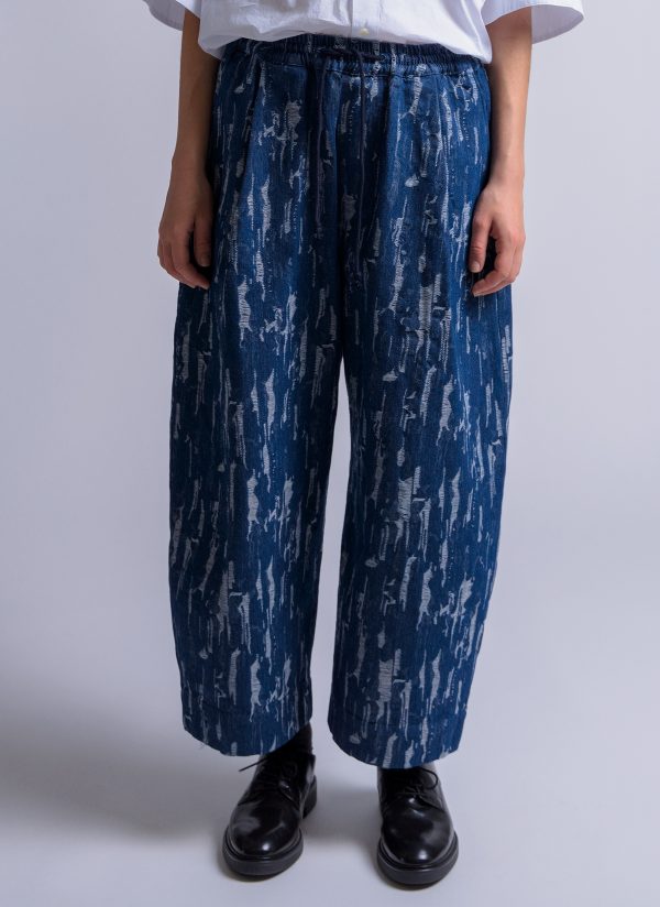 OVATE BAGGY PANT IN MIDNIGHT BLUE DENIM CAMO - Image 7