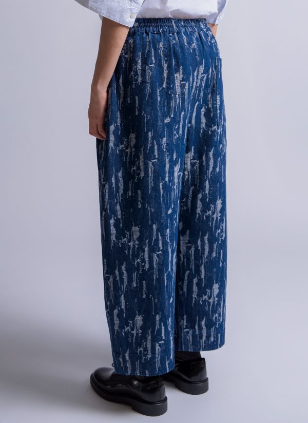 OVATE BAGGY PANT IN MIDNIGHT BLUE DENIM CAMO - Image 5