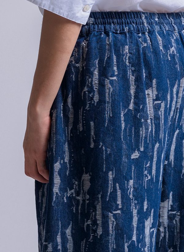 OVATE BAGGY PANT IN MIDNIGHT BLUE DENIM CAMO - Image 6