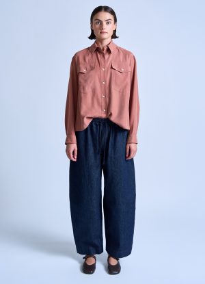 EAST PANT IN MIDNIGHT BLUE WASHED DENIM