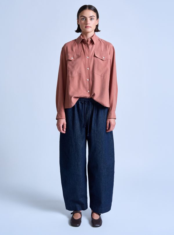 EAST PANT IN MIDNIGHT BLUE WASHED DENIM