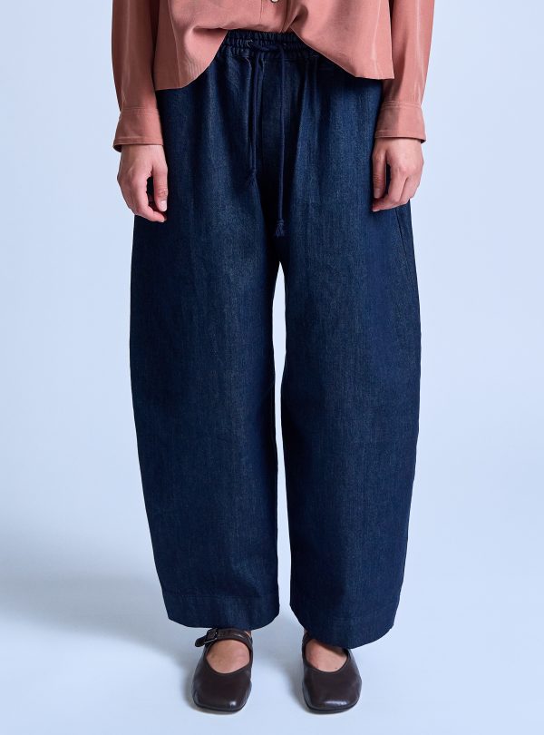 EAST PANT IN MIDNIGHT BLUE WASHED DENIM - Image 2