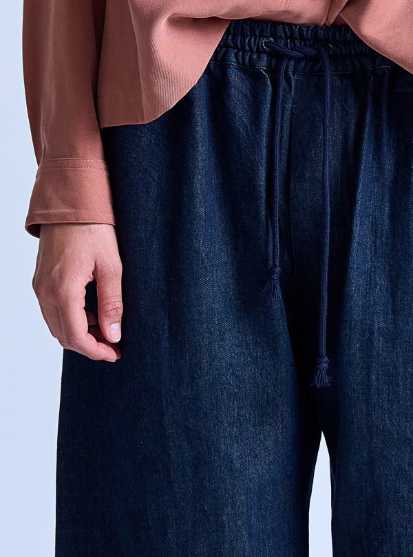 EAST PANT IN MIDNIGHT BLUE WASHED DENIM - Image 3
