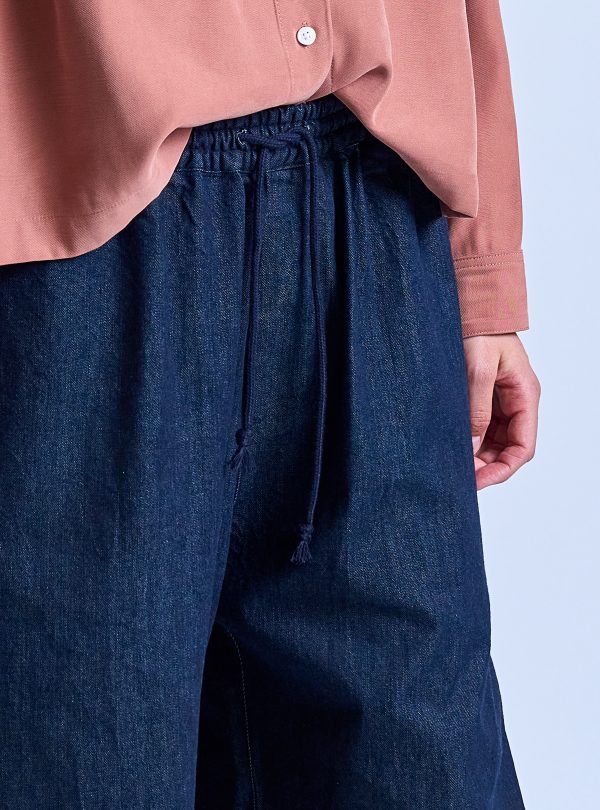 EAST PANT IN MIDNIGHT BLUE WASHED DENIM - Image 7
